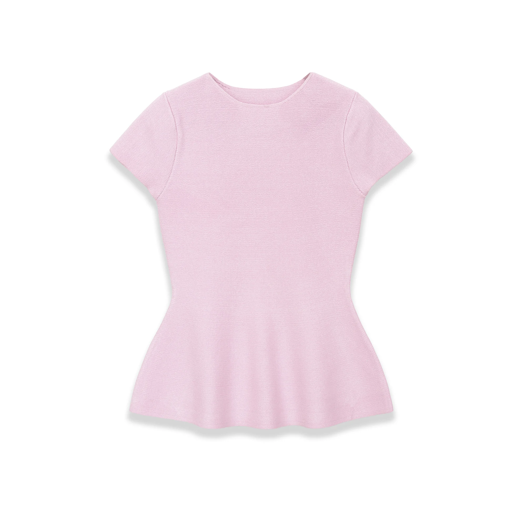 Frühling Neue Damen Süßer Strickpullover Schlanker O-Ausschnitt Vielseitiger Kurzarm-Oberteil Einfarbig Modisch Eleganter Damen Strickpullover
