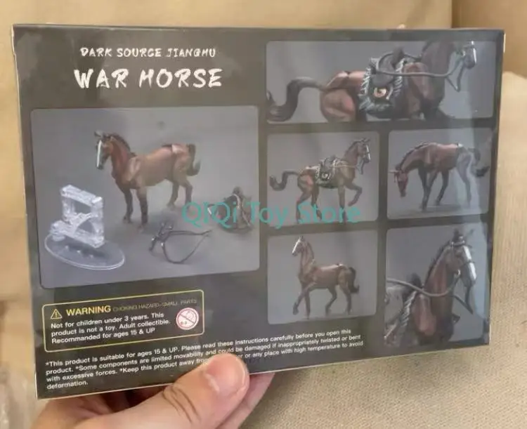JOY TOY Jianghu fierce northern cavalry warhorse, brown horse