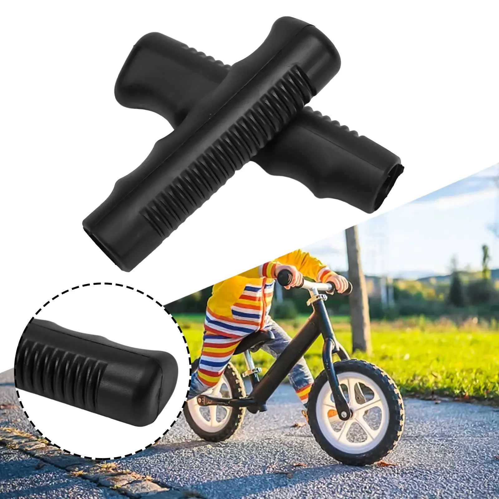 Functional Home Handle Cover Replacement Round Tubes Non-slip Secure Strong Weatherproof Wheelbarrowm Comfortable