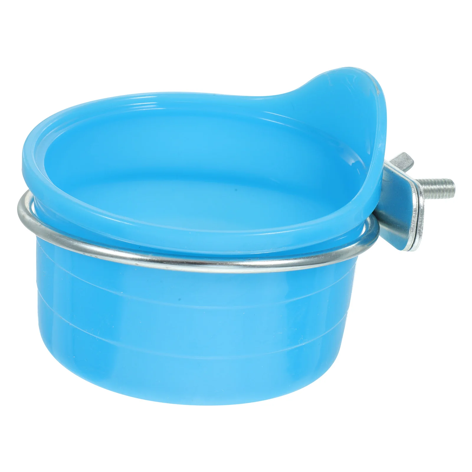 

2pcs Bird Food Bowl Parrot Hanging Feeder Durable Plastic Cage Feeding Cup Water Holder Container Dispenser Accessory For Pet