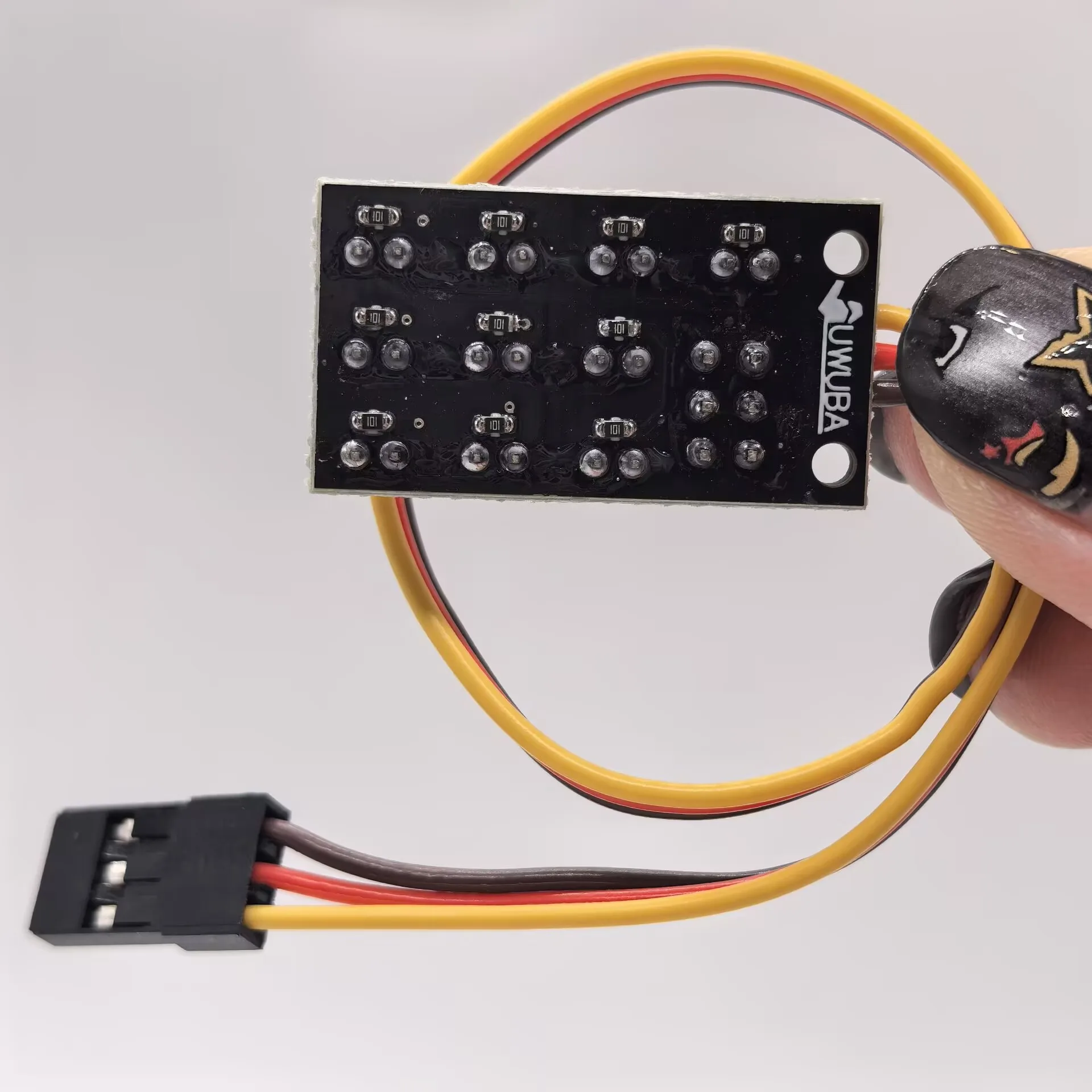 1 Set Lichtsystem-Erweiterungsplatine PH2.0 Erweiterungsmodul GND 5V PPM für Tamiya 1/14 RC Truck Auto Anhänger Upgrade-Teile DIY – Detail 4