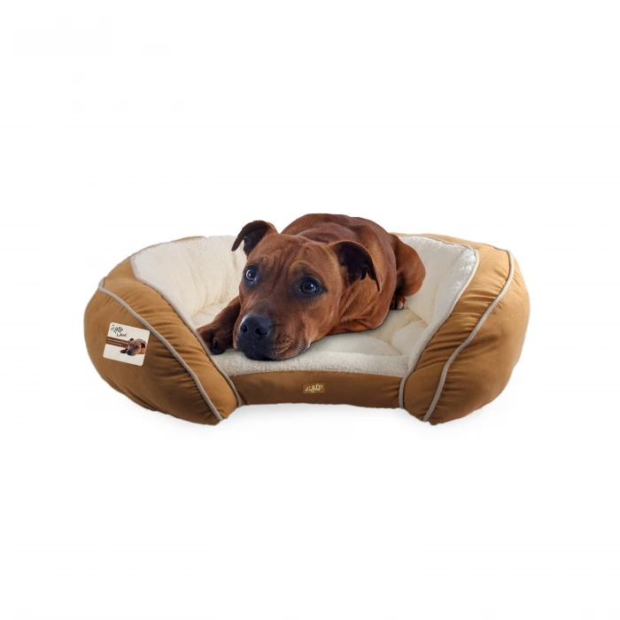 

Warming Comfortable Safety Machine Washable Luxury Lounge Dog Pet Bed For Dogs Cats