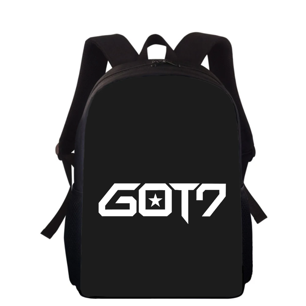 GOT7 KPOP-Sac à Dos d'École Primaire pour Garçon et Fille, Imprimé en 3D, pour Enfant, 16 Pouces