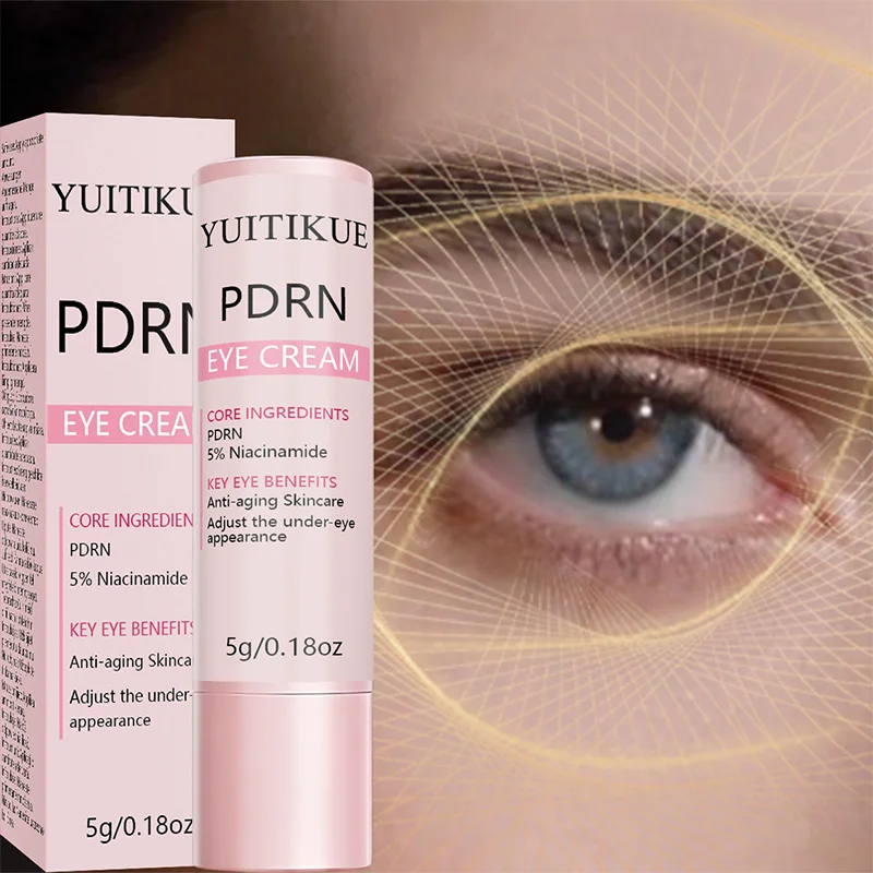 YUITIKUE PDRN Eye Cream Infused 5% Niacinamide Hydrating Nourishing Improve Under Eye Appearance Eye Care 5g