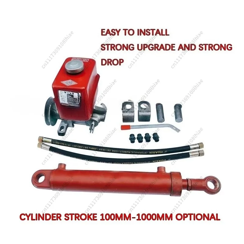 Two-Way Cylinder Oil Pump for Firewood Machine Press Equipment Modified Hydraulic Pump with 250MM Stroke Durable Wood Processing