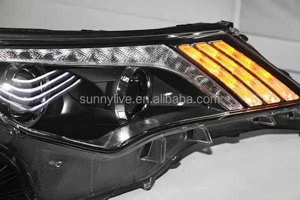 Faro LED RAV4 2013-2015 con obiettivo per proiettore Bi Xenon per TOYOTA