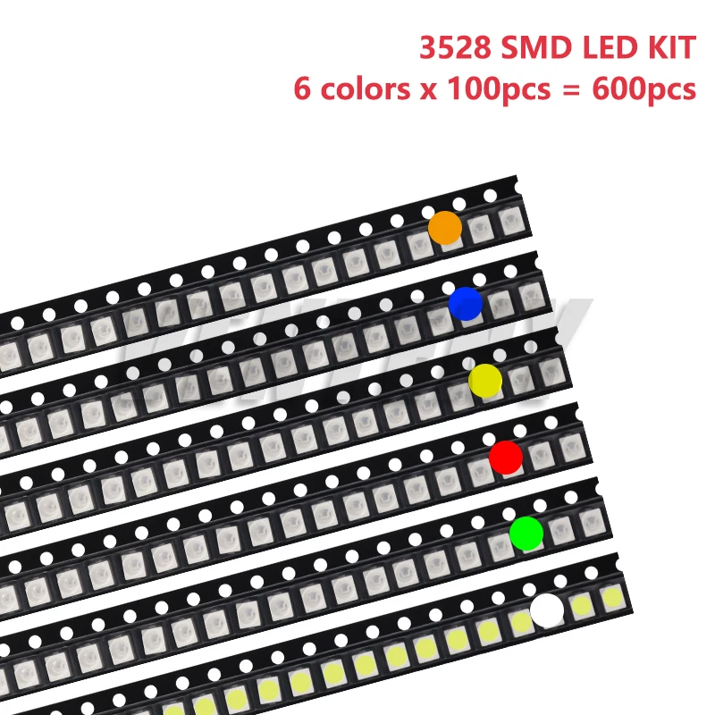 600Pcs=6Colors X 10…
