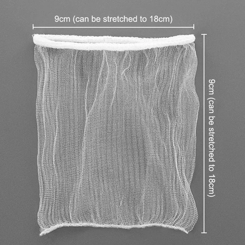 100Pcs/Pack Disposable Sink Filter Kitchen Sewer Net Garbage Filter Bag Sink Strainer Bathroom Drain Hair Anti-blocking Net