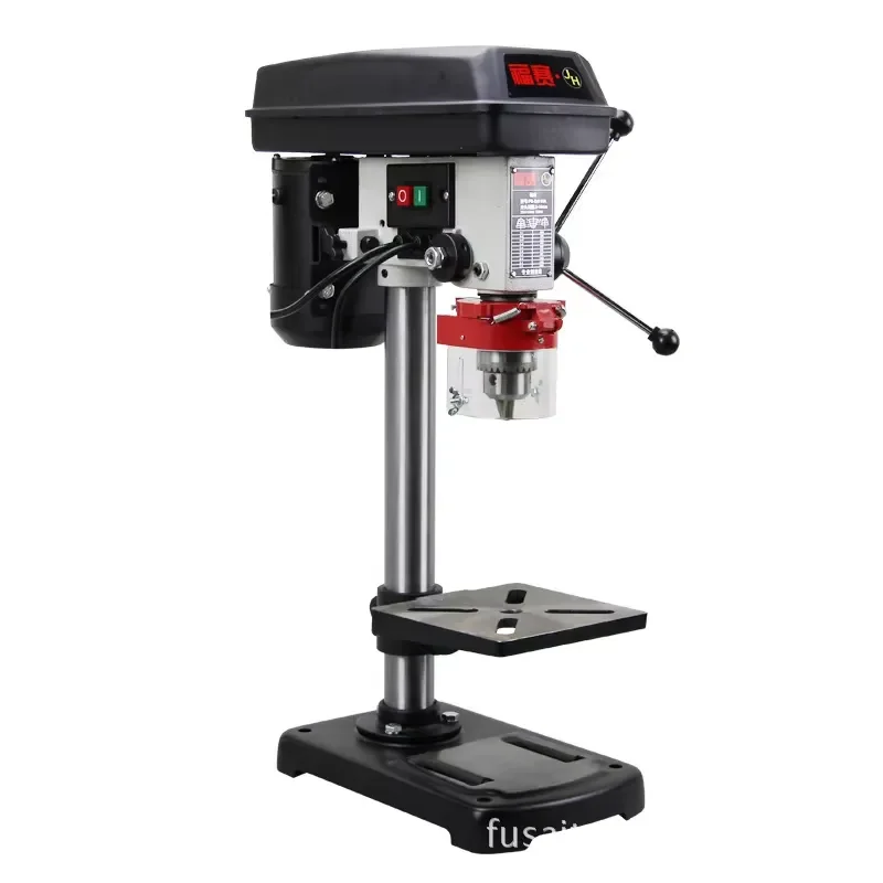 Bench Drill Press Low Spindle Runout High Precision Drilling Metal Wood Processing