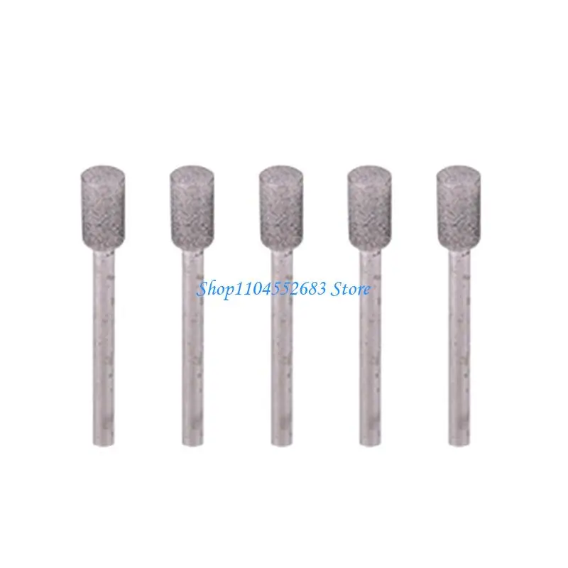 

Y6GD Chainsaw Sharpener Stone 5PCS Carving Grinding Tools Cylindrical Burr