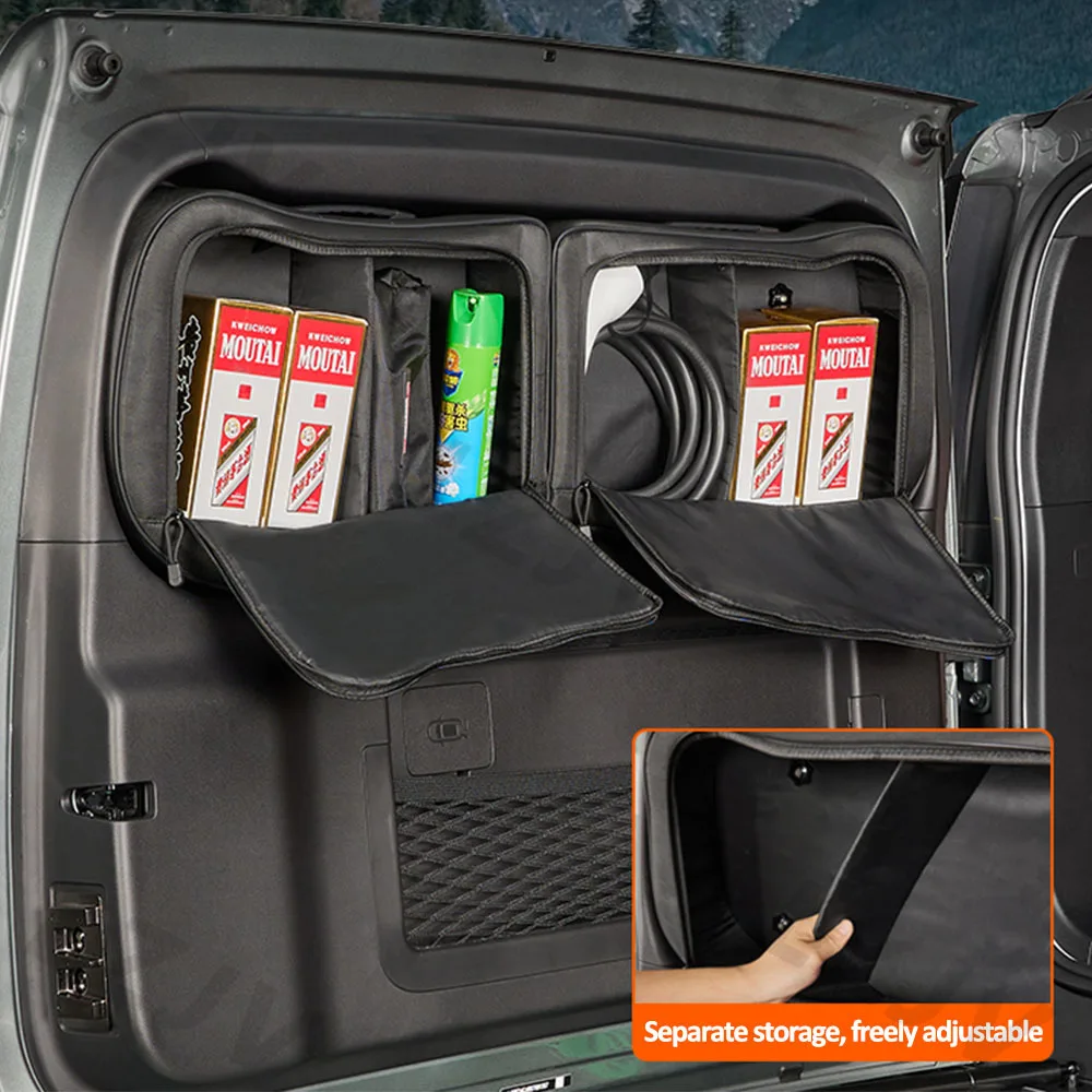 New Oxford Cloth Storage Bag For Tailgate For BYD Leopard 7/Titanium 7/Super 7 Interior Accessories C-pillar Side Window Storage