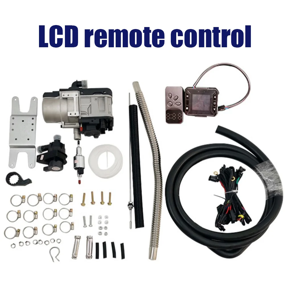 12V 5KW Parking Heater Fuel Air Warm Air Diesel Car Universal Heater Warm Up The Engine Diesel Dual Mode Remote Control