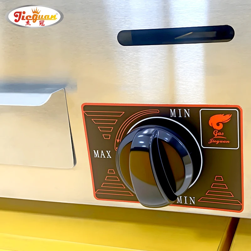 مصنع صنع معدات تقديم الطعام مكافحة الأعلى فطيرة الفولاذ المقاوم للصدأ لوحة مسطحة شواية الغاز التجارية