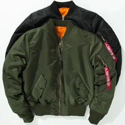 Winter Men Military Tactical Jacket Thick Army MA-1 Flight Bomber Jackets Y2k Streetwear Varsity Pilot Air Force Parkas Coat Men