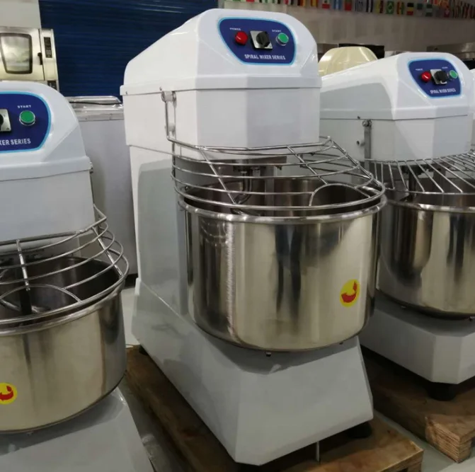 Commercial large capacity 80L 100L dough kneading machine /electric spiral dough mixer for restaurant