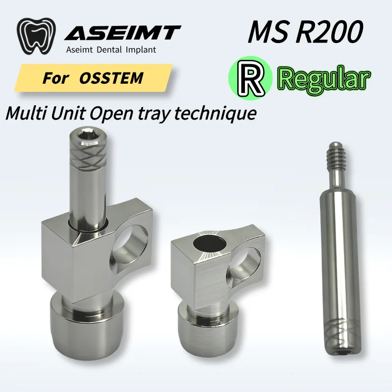 

For Osstem TS Compatible Impression Coping Pick-up Multi Unit Open Tray Technique for Internal Hex Implant Metal Metal Fast Ship