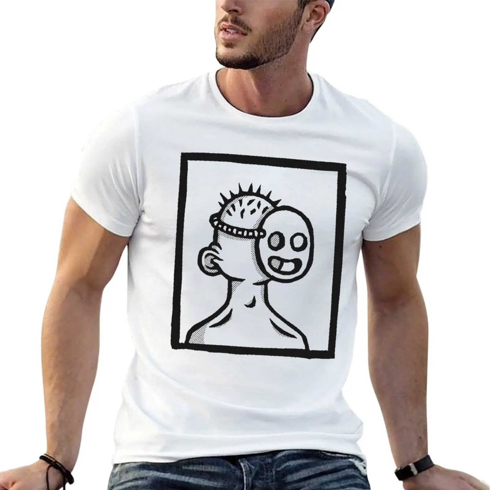 We All Wear Masks T-Shirt Anti-Wrinkle Short Sleeve T-Shirt