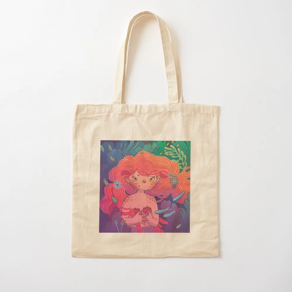 

The little Mermaid Tote Bag Cloth bag female bag large tote