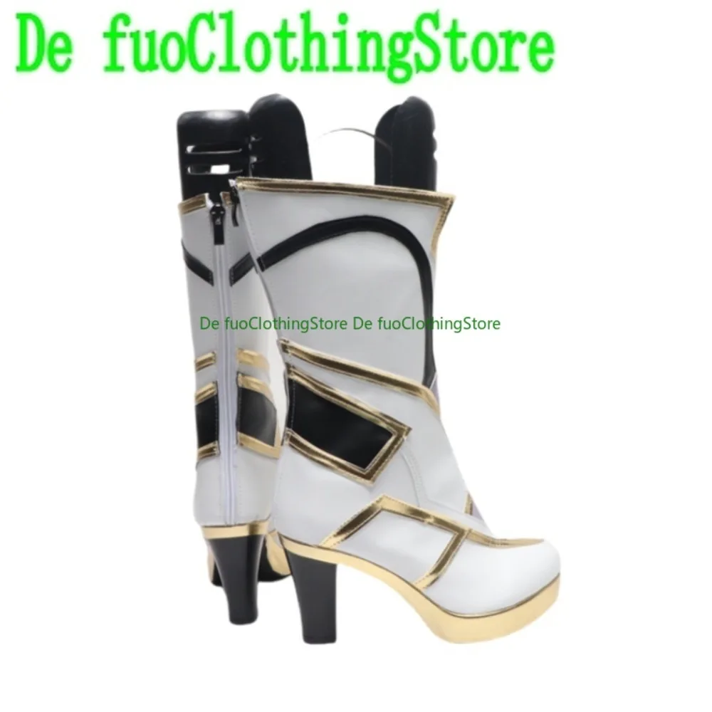 DefuoClothing Honkai Impact 3rd Herrscher Of Origin تأثيري أحذية أنيمي لعبة لعب الأدوار زي الهالوين الدعائم #3