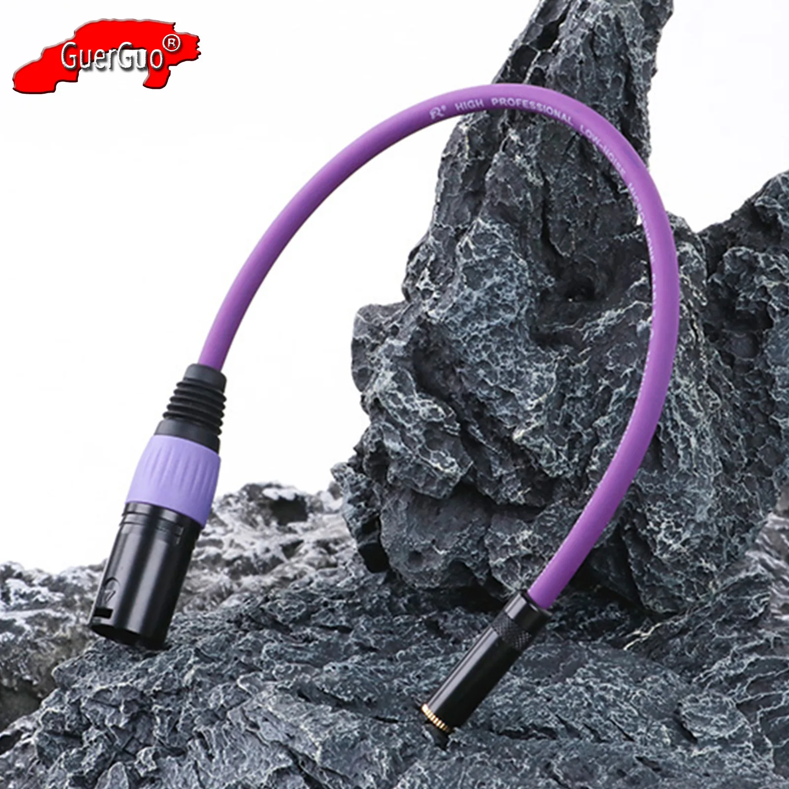 

Audio Extension Cable 3Pin XLR Male to 3.5mm Female Jack Adapter Cord for Microphone Mixer Amplifier Sound Card Effect Speaker