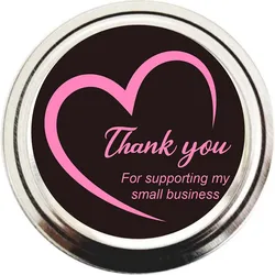60pcs Thank You for Supporting My Small Business Stickers Seal Label 2 inch thank You Sticker Business Stationery Sticker