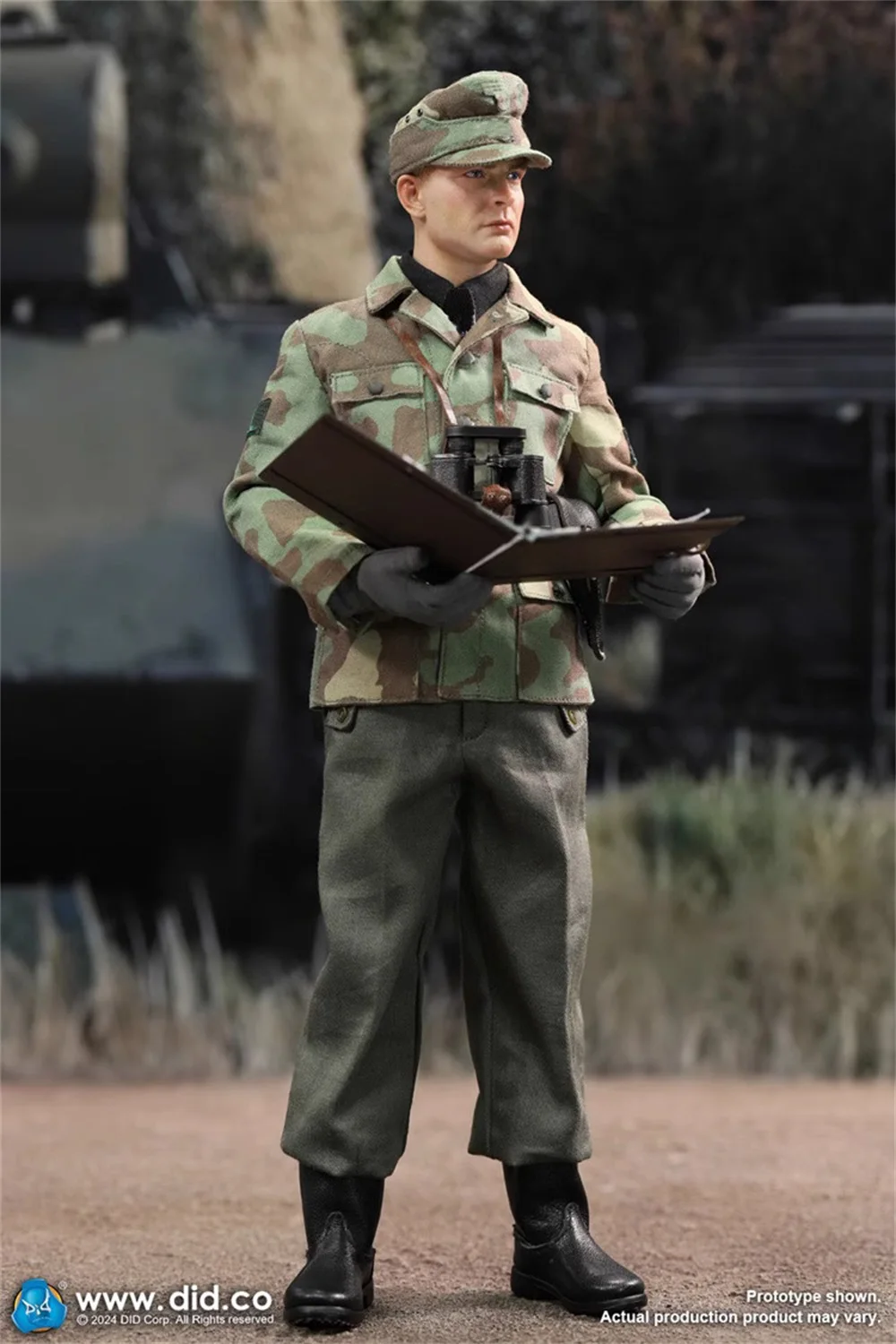 Série WWII Soldier Doll Conjunto completo, figura de ação móvel, presente para fãs, colete fãs, D80176, 1:6