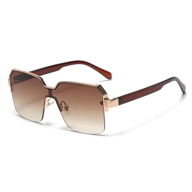 Men Women Frameless Square Sunglasses Luxury Brand Design Fashion Vintage Sun Glasses Square Alloy Frames Shades Eyewear UV400 image 5