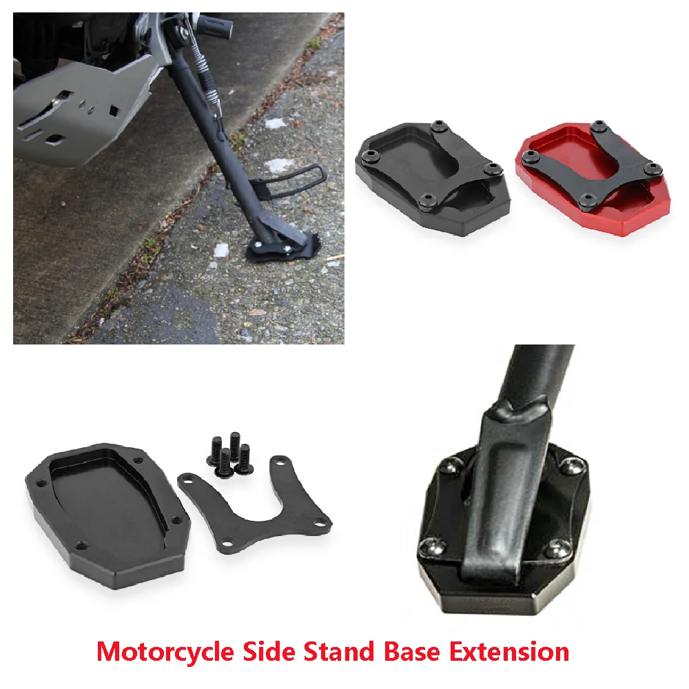 

Fit for Ducati Hypermotard 950 939 SP 821 ABS 2019 2020 2021 2022 2023 Motorcycle Side Stand Base Extension Plate Enlarge Pad