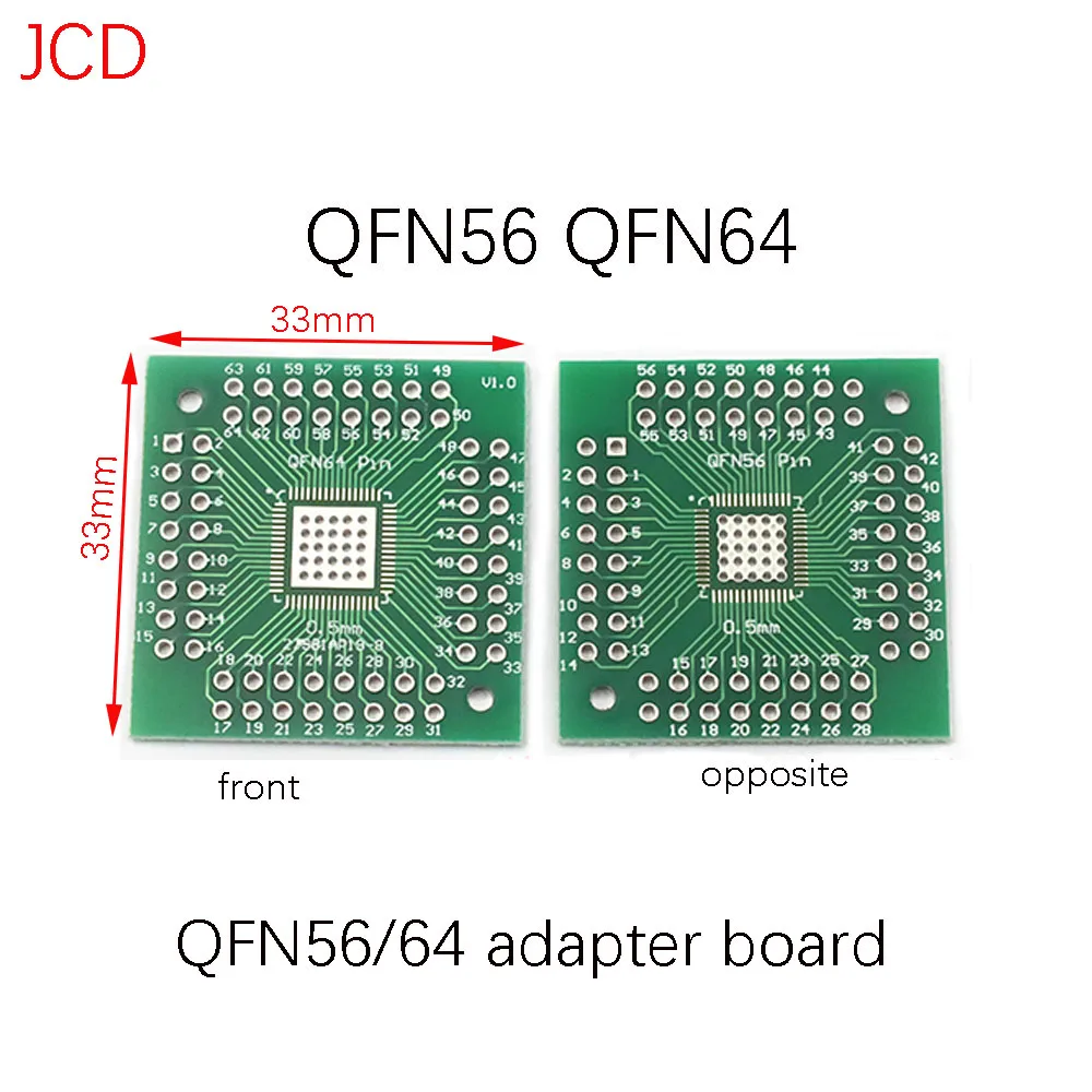 1PC PCB Board SOP Adapter Doppel Pin Löten SOP8 SOT223 DFN10 SSOP TQFP128/144 QFN44/48 QFN56/64 QFN32/100 IC Test – Detail 12