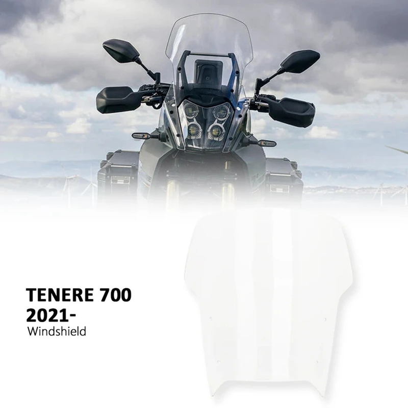 Accessori moto per Yamaha Tenere700 TENERE 700 2021-2024 parabrezza parabrezza parabrezza parabrezza Kit