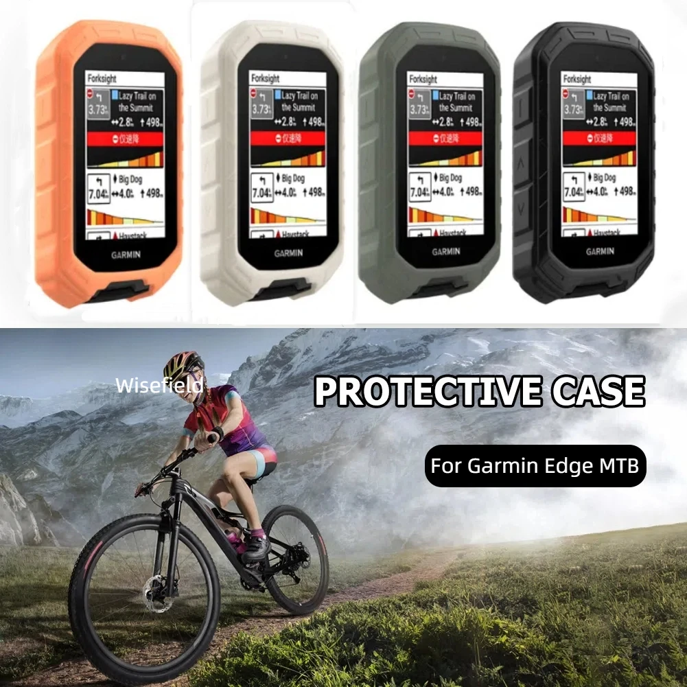 

For Garmin Edge MTB Silicone Case GPS Code Table Protective Cover Anti-Scratch Bike GPS Protection Bumper Sleeve Shell Accessory