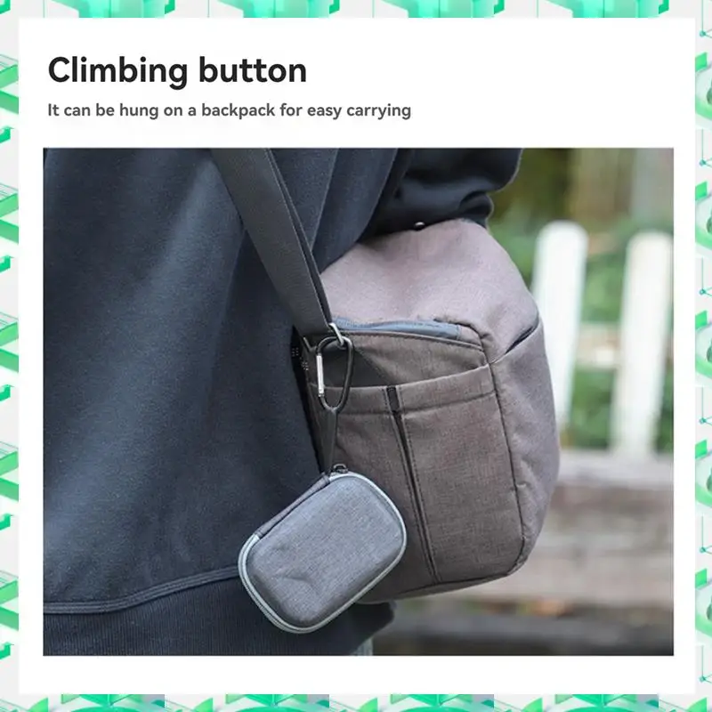 

3C Electron Sunnylife Mini Storage Bag Wireless Microphone Carrying Case Storage Bag Outdoor Traveling Vlog Accessories For DJI
