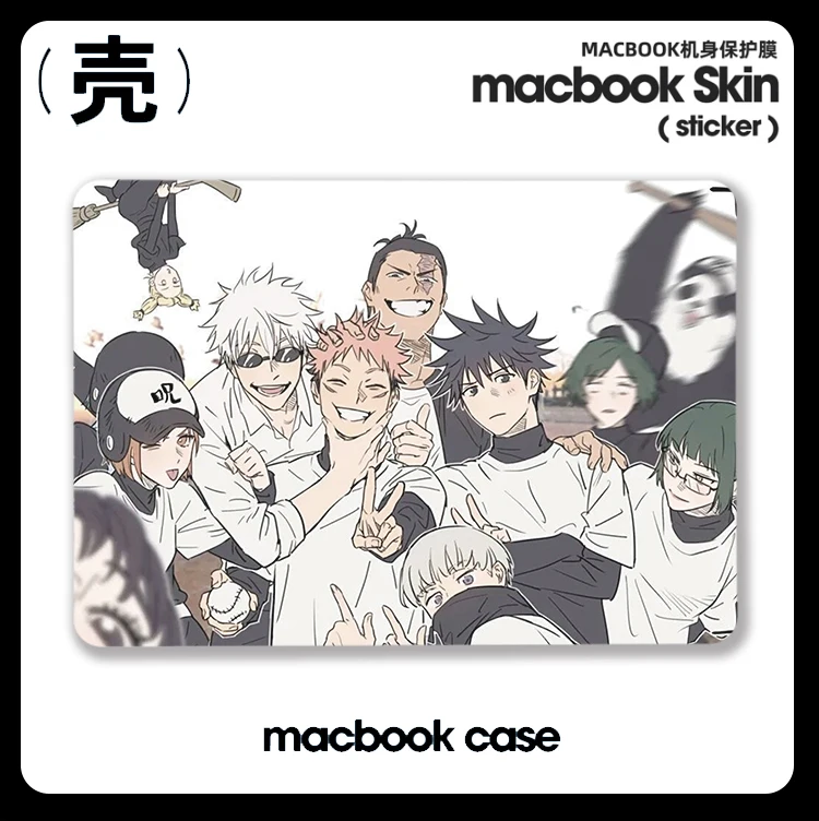 

Itadori Yuji аниме Jujutsu Kaisen Pro 15 для A3113 Apple Macbook Air M2 Pro 13 14 16 Mac Hard Shell Retina A2681 A2338 ноутбук