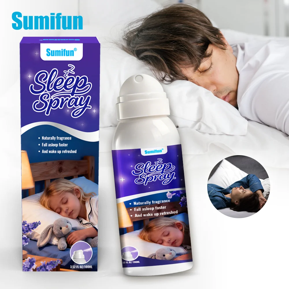 100ml/box Sumifun Melatonin Relaxing Spray Calming Comfort Spray Daily Body Care Mist