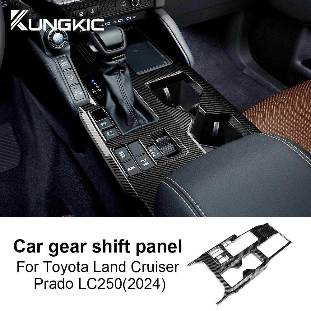 

Для 2024 Toyota Land Cruiser 250 1958 Prado Lc250 J250 Центральная панель управления декоративная крышка коробки передач внутренние обновленные аксессуары