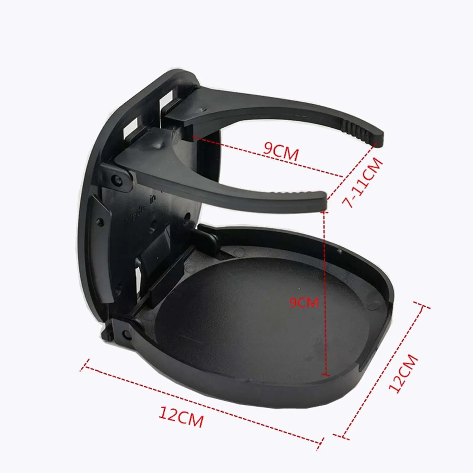 Wall Mounted Foldable Cup Bottle Holder Space Saving ABS Drink Holder Screws Included for Car Van Truck Boat Home Office