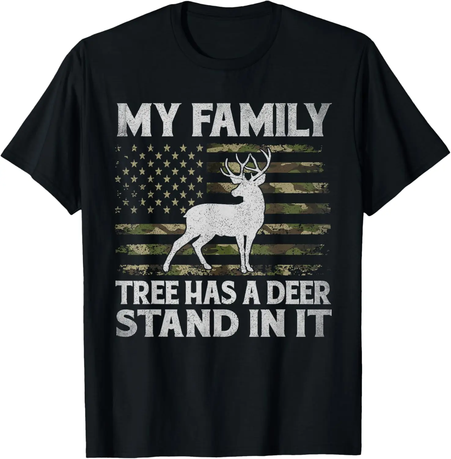 

Футболка My Family Tree Has A Deer Stand In It для охоты на оленей