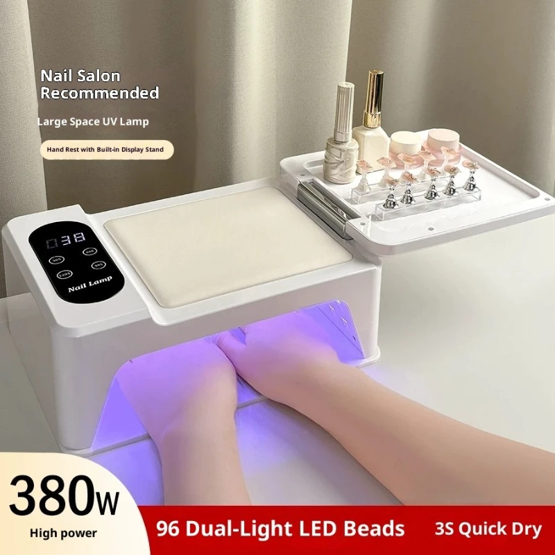 

Профессиональная УФ/LED лампа для ногтей на 96 светодиодов, мощная сушилка для гель-лака, быстрое отверждение за 3 секунды, аппарат для маникюра и фототерапии, без загрязнения рук