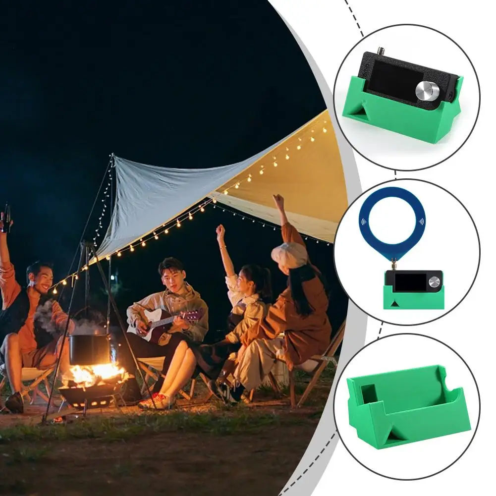 

Convenient 3D Print Radio Stand with Built-In Sound Guide Groove Radio For ATS MINI SI4732 DSP Special Stand Radio Accessories