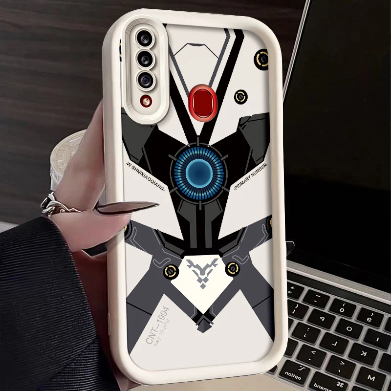 Mechanical Armor Painted Phone Case For Samsung Galaxy A20s Silicone Anti Drop Soft Cover A 20S Funda