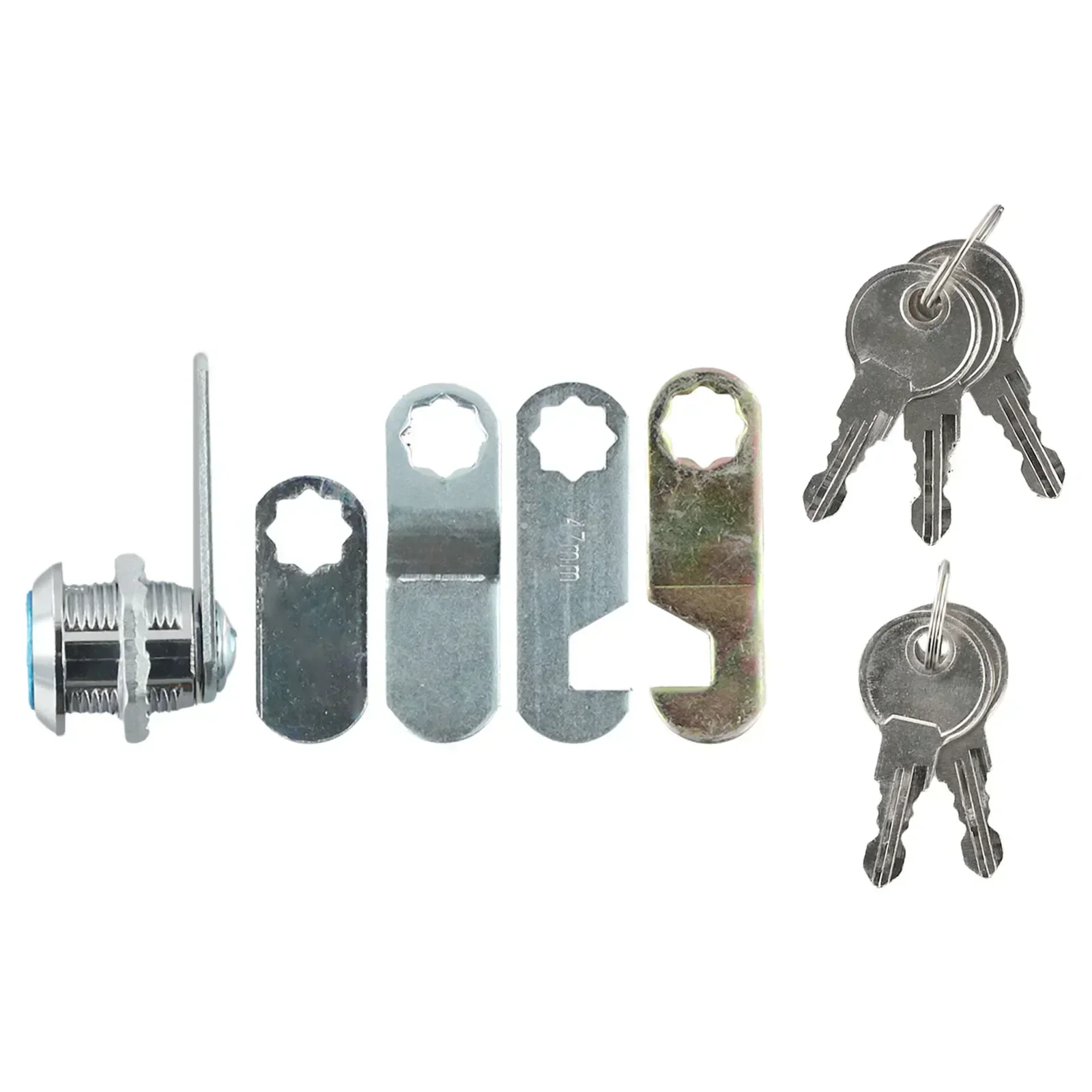 16/30mm Cam Lock Door File Cabinet Lock Cam Lock Keyed Drawer Cabinet Mail Box Locker Cupboard 5 Key For Use On Wood