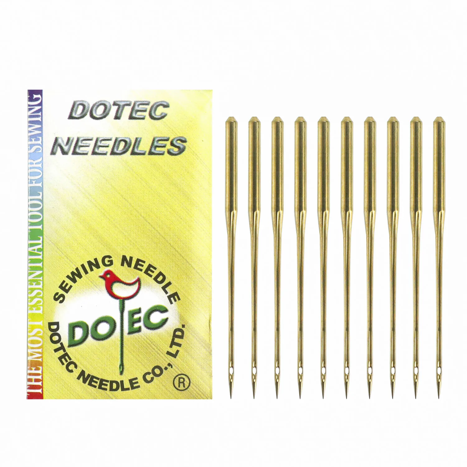 (100PCS) DPX17 Heat Proof Titanium Coating Needle For Walking Foot / Chainstitch Sewing Machines SY3355 135X17 SY3357