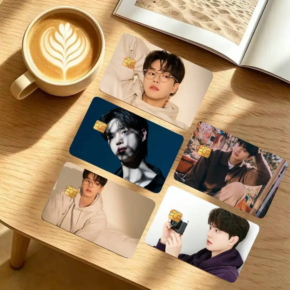 Korean Actor Song Kang Credit Card Sticker Waterproof PVC Skin Cover For Debit Bank Card, Removable Card Decal Wrap