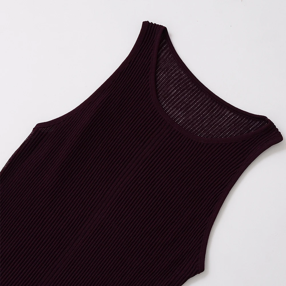 Feminino elegante verão bodycon midi vestido para mulheres sexy o pescoço sem mangas férias praia festas e clube vestido outfits 0014015