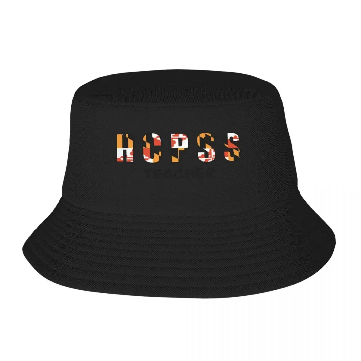 HCPSS School Teacher Bucket Hat summer hat Designer Hat Man Women's