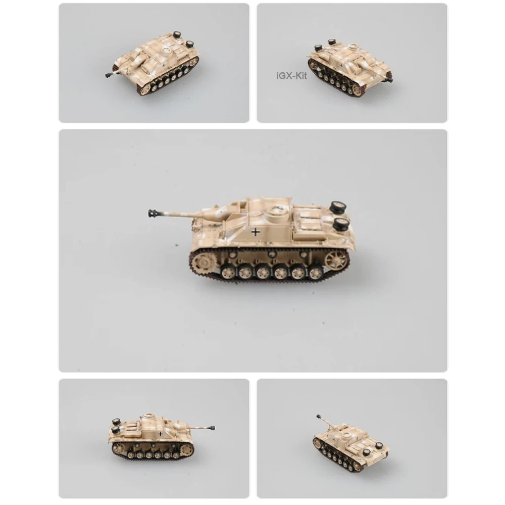 

Easymodel 36155 1:72 Масштабная модель немецкого танкогубца StuG III Ausf. G, Россия 1944, готовая пластиковая статическая модель, подарок