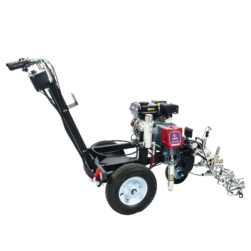 GTB‑950HG Cold‑Spray Airless Road Line Marking Machine Mechanical Piston Pump for Parking Lot Highway Cold Paint Construction