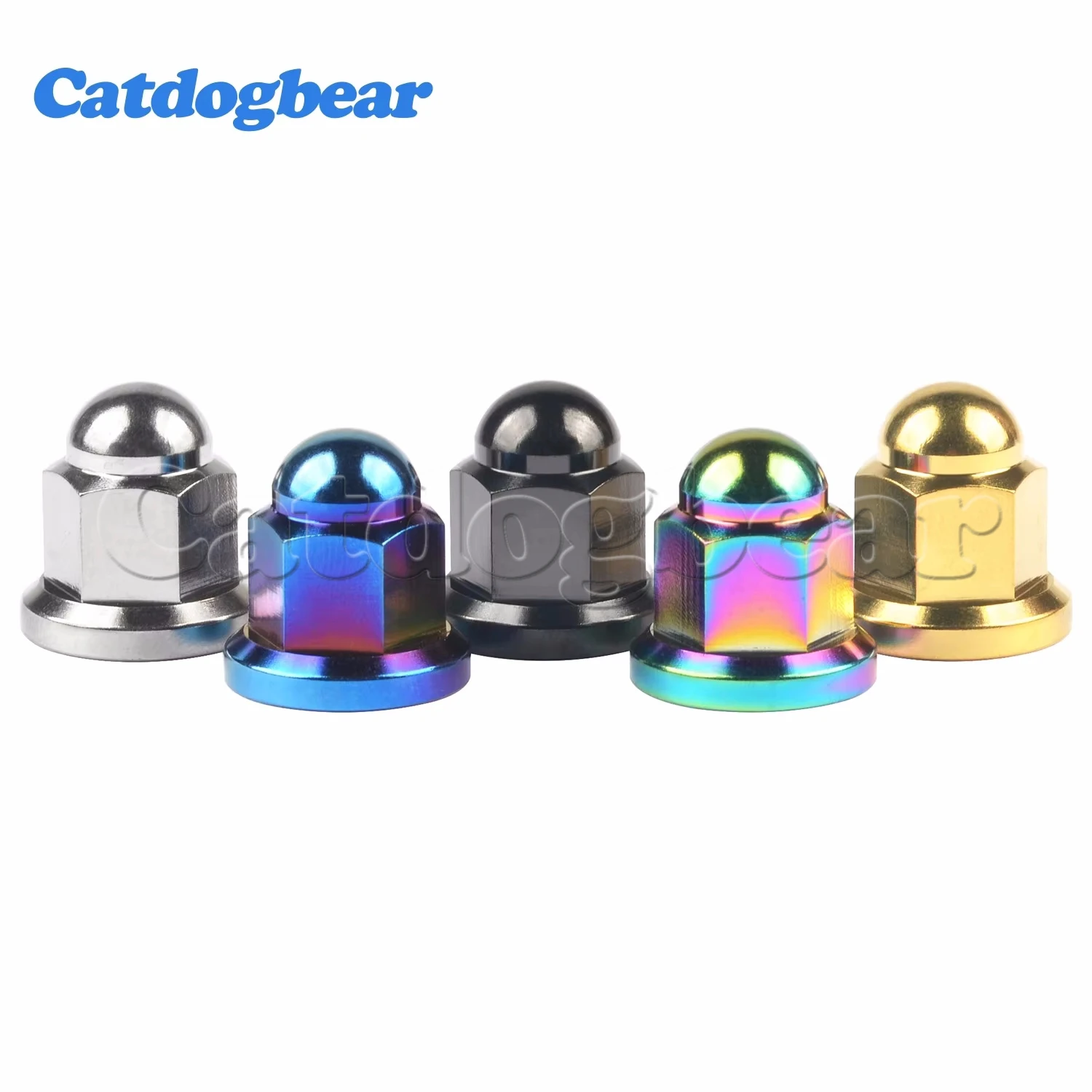 Titanium Dome Head Nut M6X1.0mm M8/M10X1.25mm for Bicycle Motorcycle Nut