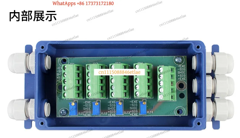 k3 Universal Load Cell Junction Box 5-Hole 4-Wire Summing Box Weighbridge Weighing Sensor Replacement Parts
