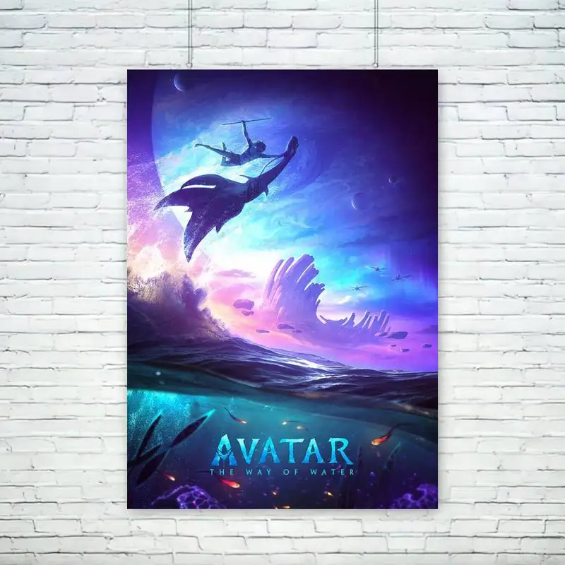 A-Avatar T-The Way of W-Waters POSTER Poster Wall Pictures For Living Room Fall Decor